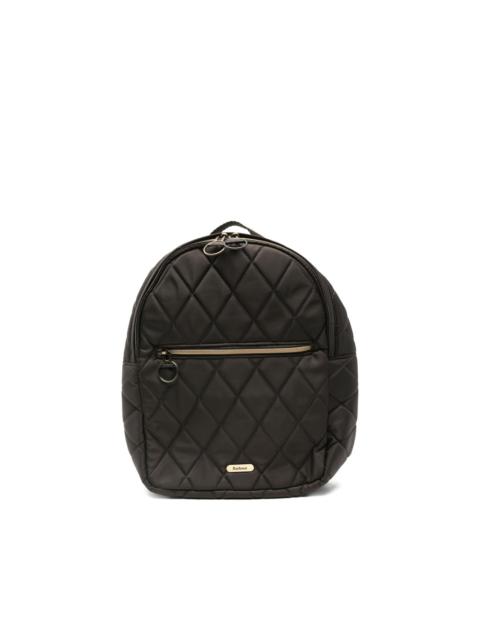 quilted backpack