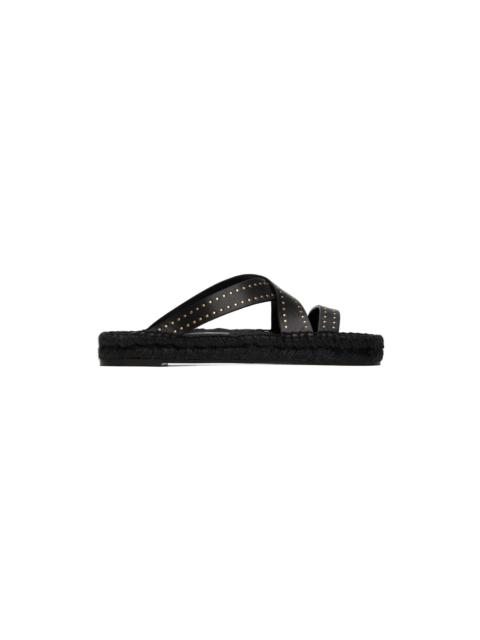 Black Ika Sandals