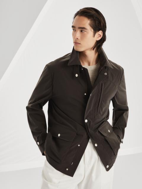 Brunello Cucinelli Water-resistant bonded cotton unlined field