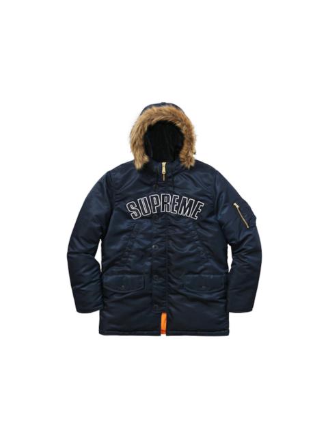 Supreme Arc Logo N3B Parka Navy