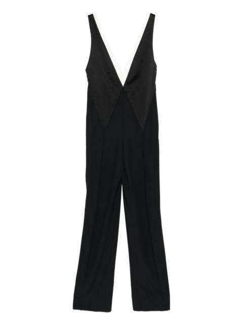 V-neck jumpsuit
