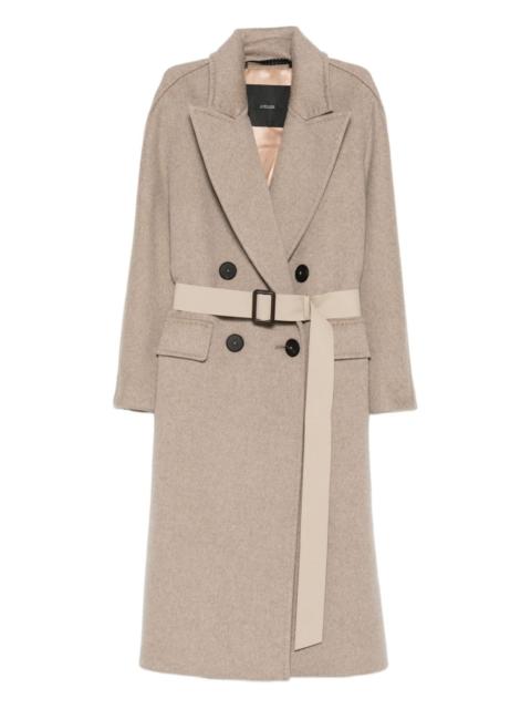 belted cashmere coat