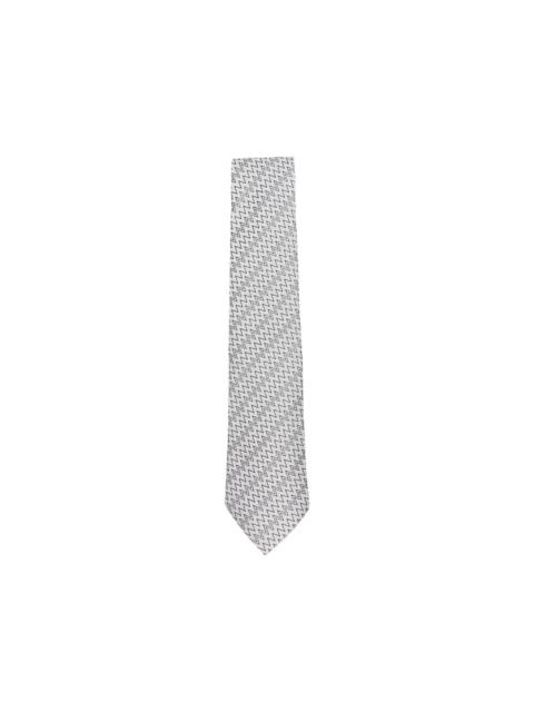 zigzag-pattern tie