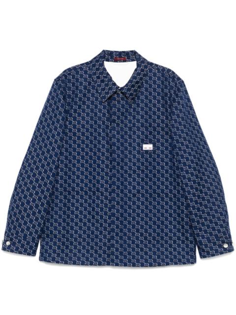 GG Shadow-jacquard cotton jacket