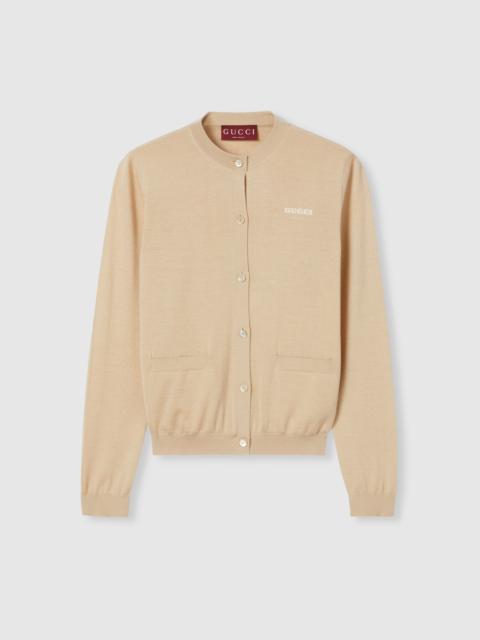 Cashmere silk cardigan