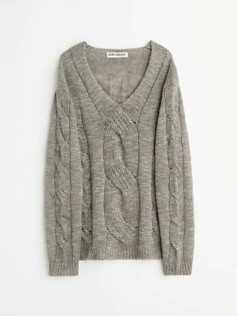 Link V-Neck Tin Shifting Hemp Silk Cable