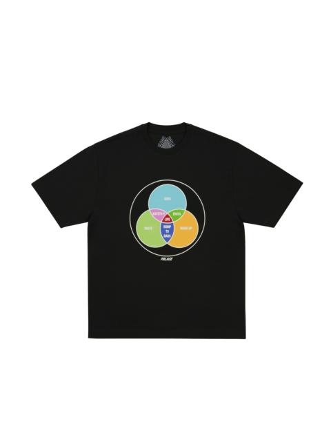 ZEN DIAGRAM T-SHIRT BLACK