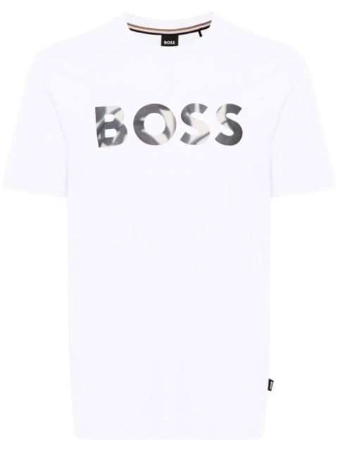 logo-appliquÃ© cotton T-shirt