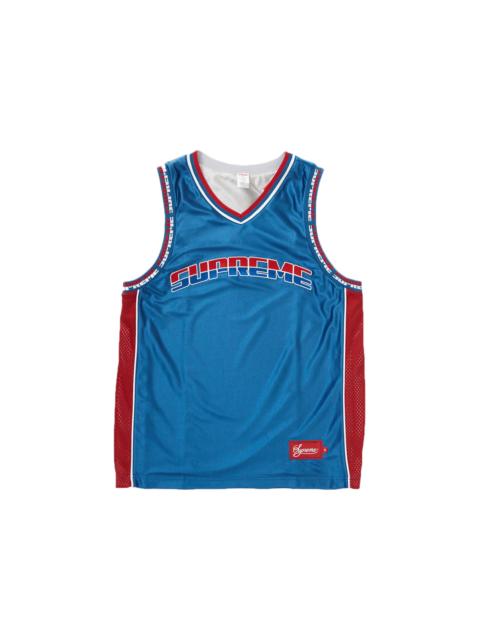 Supreme Reversible Basketball Jersey Royal