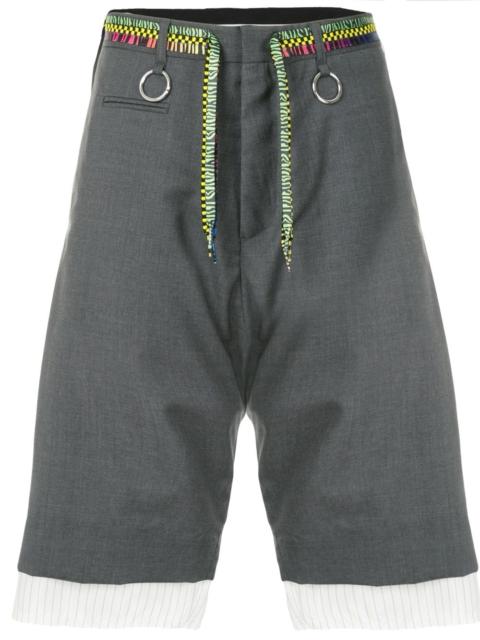 dropped crotch shorts