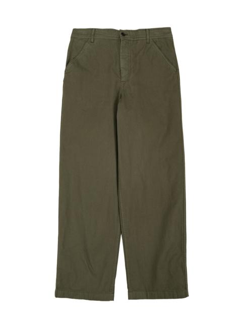 Kvitfjell Relaxed Cotton Twill Pant Olive Night