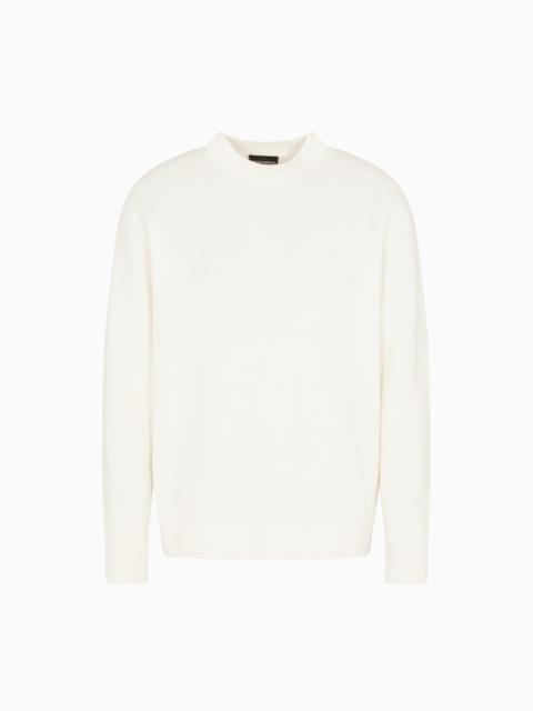 FISHERMAN’S RIB VIRGIN-WOOL JUMPER