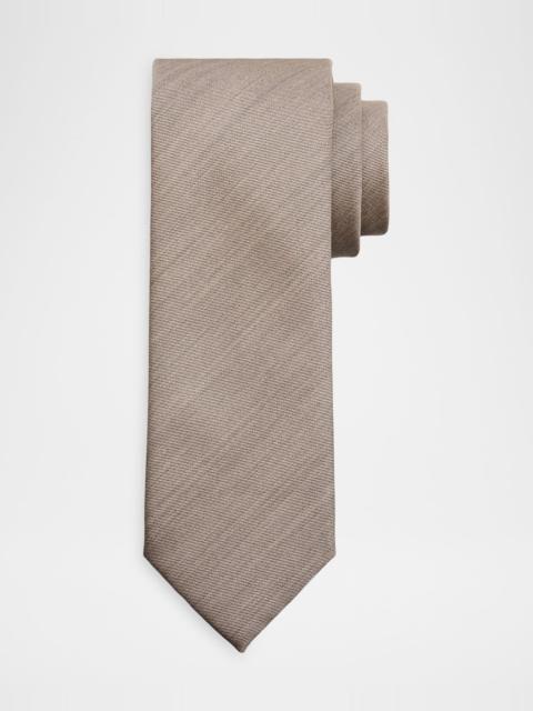 Men & apos;s Wool and Silk Woven Tie