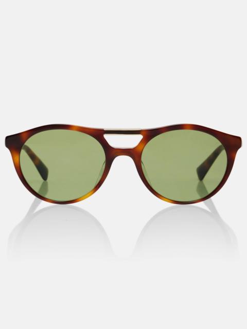 Sartorial Sunset round sunglasses
