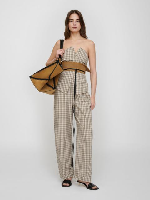 Checked Shirting Pants