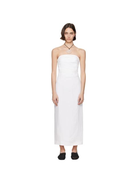 White Sabella Midi Dress