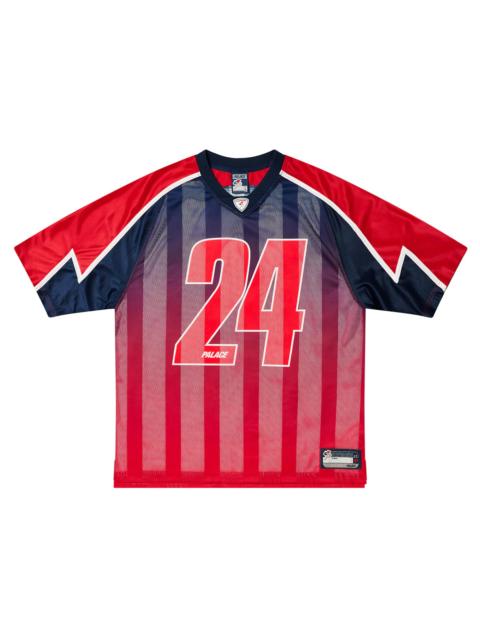 Palace Meshy Stripe Jersey Red/Navy