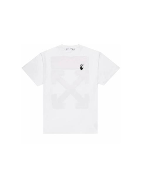 OFF-WHITE Marker S/S Over Tee White/Red