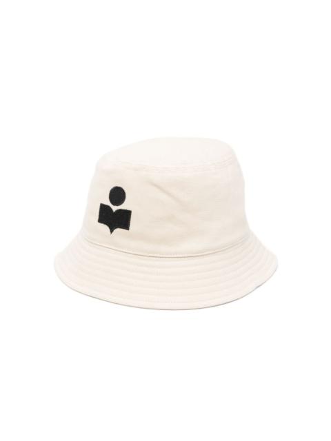 logo-embroidered bucket hat