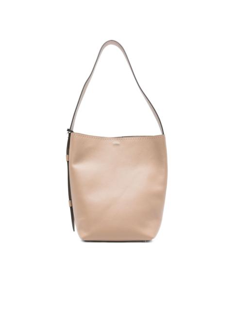 Archetipo leather bucket bag