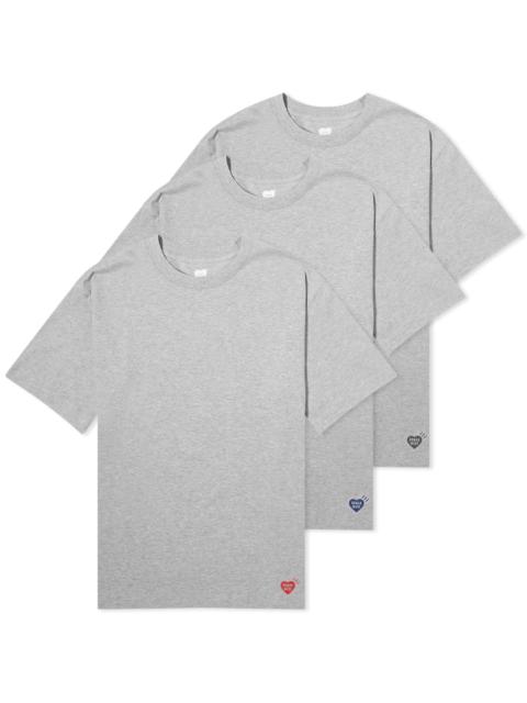 Human Made 3 Pack T-Shirt