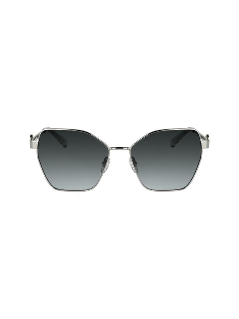 Sunglasses Silver/Grey - Metal