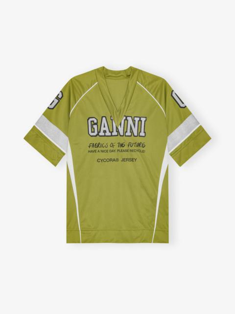 GREEN FUTURE MESH OVERSIZED T-SHIRT