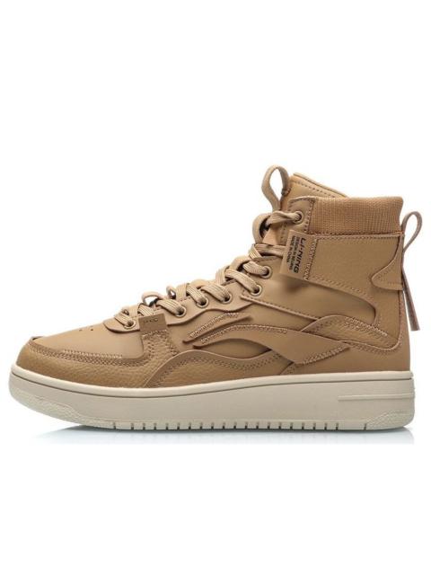 Li-Ning Classic Leisure Hi 'Brown White' AGCP215-3