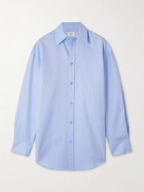 Oversized Cotton Oxford Shirt