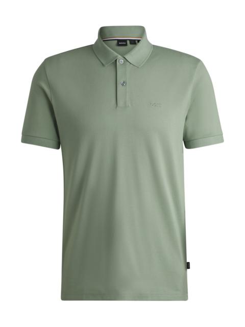 PALLAS REGULAR-FIT POLO SHIRT IN COTTON WITH EMBROIDERED LOGO