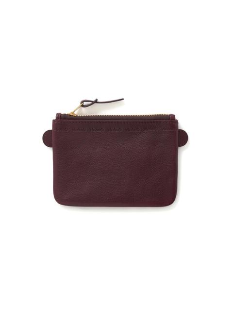 LEATHER ESSENTIALS CASE (KNGR) BURGUNDY
