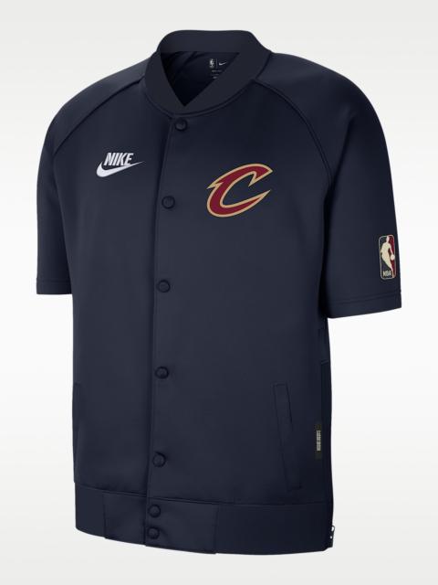 Cleveland Cavaliers Hardwood Classics Men's Nike Dri-FIT NBA Short-Sleeve Jacket