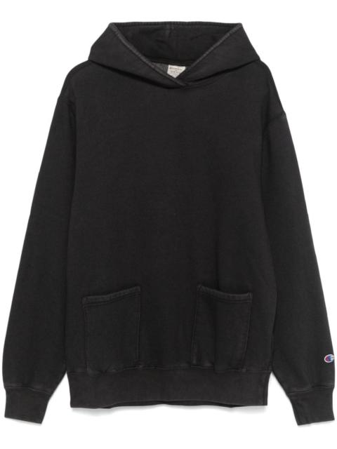 patch-pockets hoodie