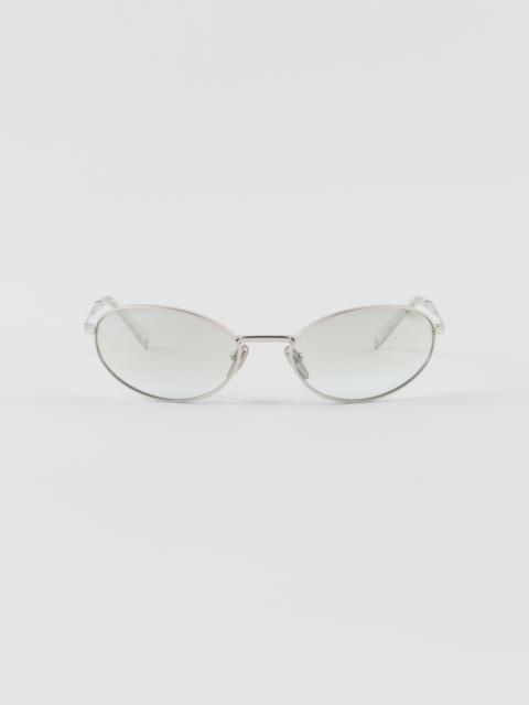 Sunglasses with the Prada logo