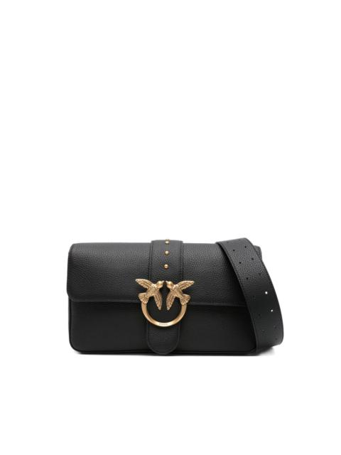 Love studded shoulder bag