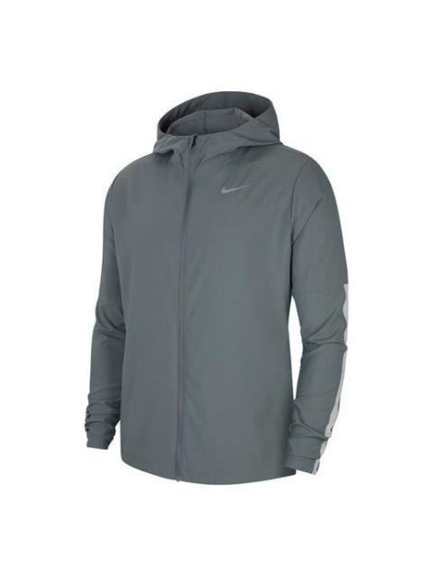 Nike AS Men's NK DF Run JKT Jacket Smoke GREY CU5354-084