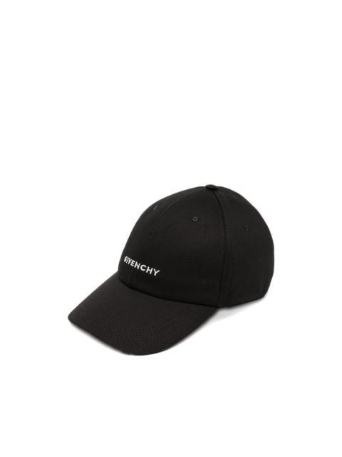 logo-embroidered cap
