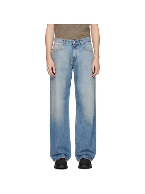 Blue Breakwater Wash Jeans