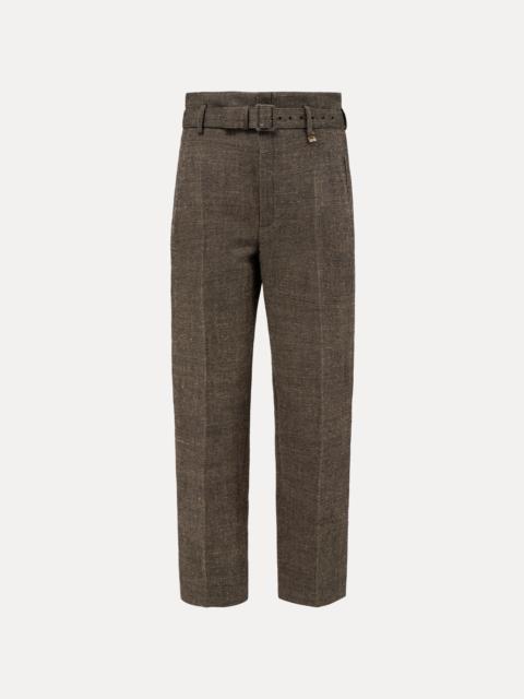 BELTED CIGAR TROUSERS