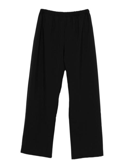 elasticated-waistband trousers