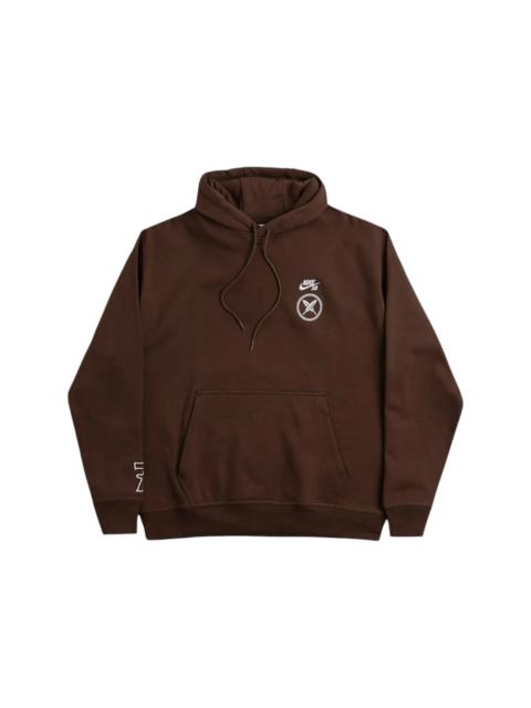 Nike SB Yuto Horigome GFX Fleece Pullover Hoodie Cacao Wow/White