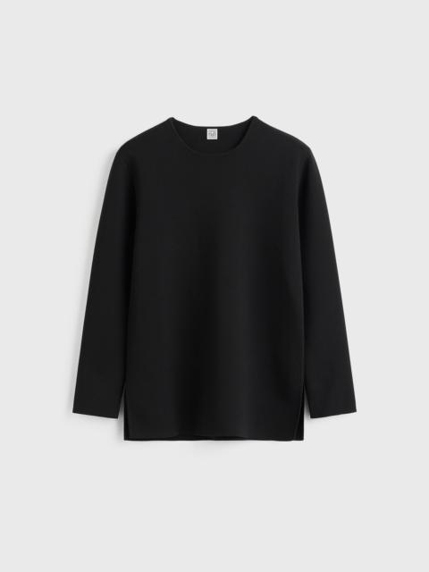 Compact knit black