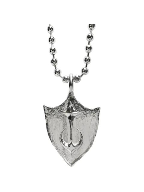 TC SHIELD NECKLACE - SILVER