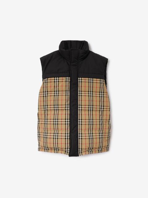 Reversible Puffer Gilet
