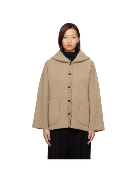 Beige Proenza Schouler White Label Nelly Cardigan