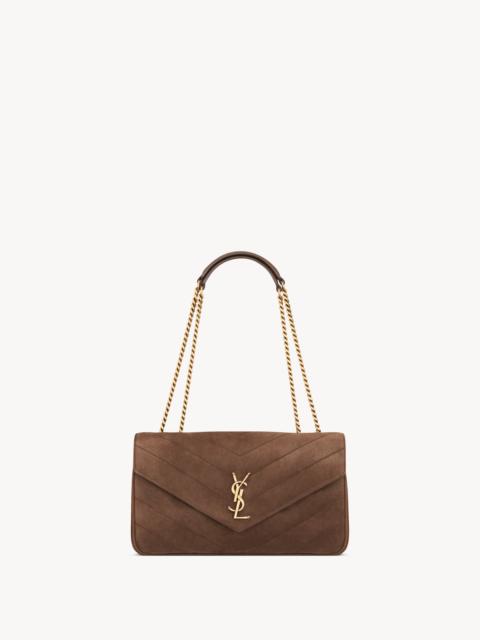 LOULOU MEDIUM IN MATELASSÉ SUEDE