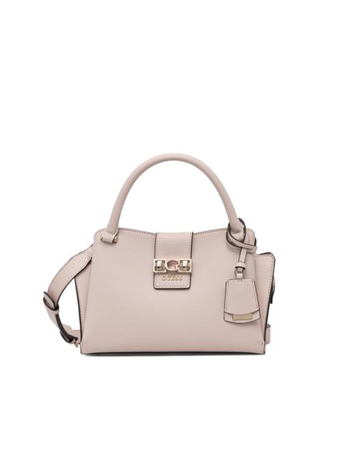 logo-lettering tote bag