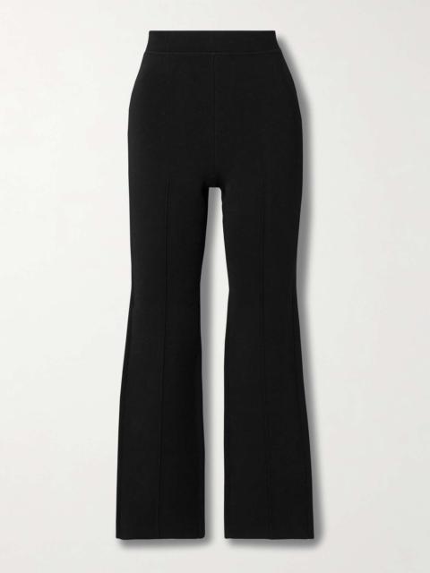 Ashlon knitted straight-leg pants