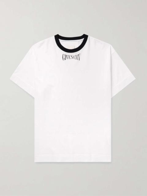 Logo-Print Cotton-Jersey T-Shirt