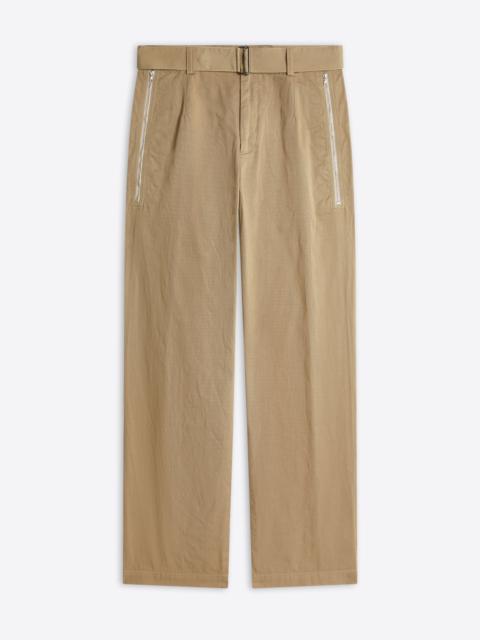 STRAIGHT BELTED PANTS